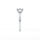 Cushion Solitaire Lab Grown Engagement Ring