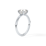Cushion Solitaire Lab Grown Engagement Ring