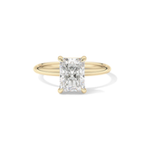 Radiant Solitaire Lab Grown Engagement Ring
