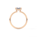 Radiant Solitaire Lab Grown Engagement Ring