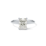 Radiant Solitaire Lab Grown Engagement Ring