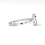 Radiant Solitaire Lab Grown Engagement Ring