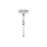 Radiant Solitaire Lab Grown Engagement Ring