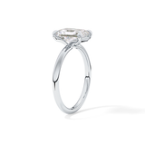 Radiant Solitaire Lab Grown Engagement Ring