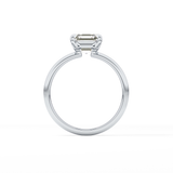 Asscher Solitaire Lab Grown Engagement Ring
