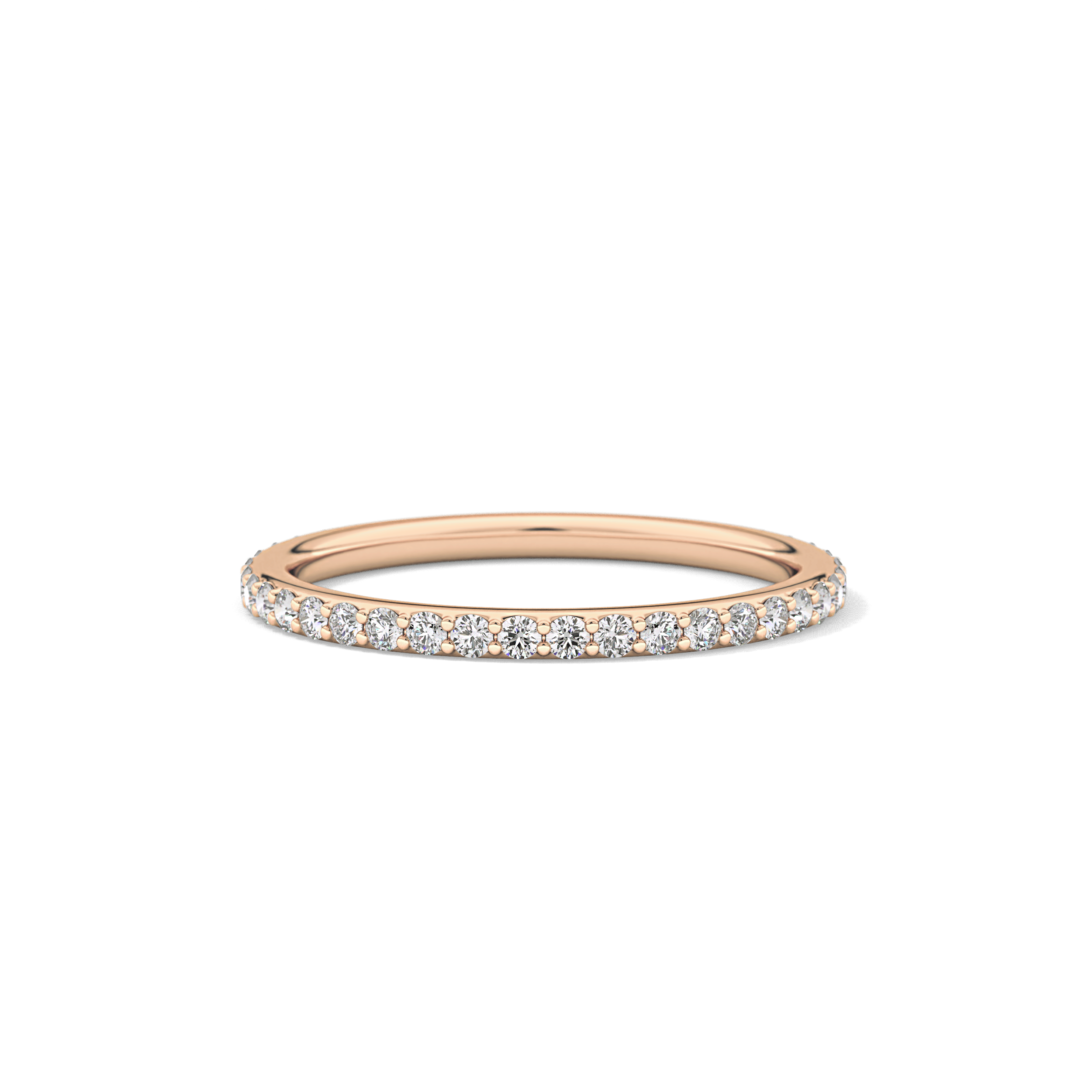 0.5 TCW Round Lab Grown Diamond Wedding Band