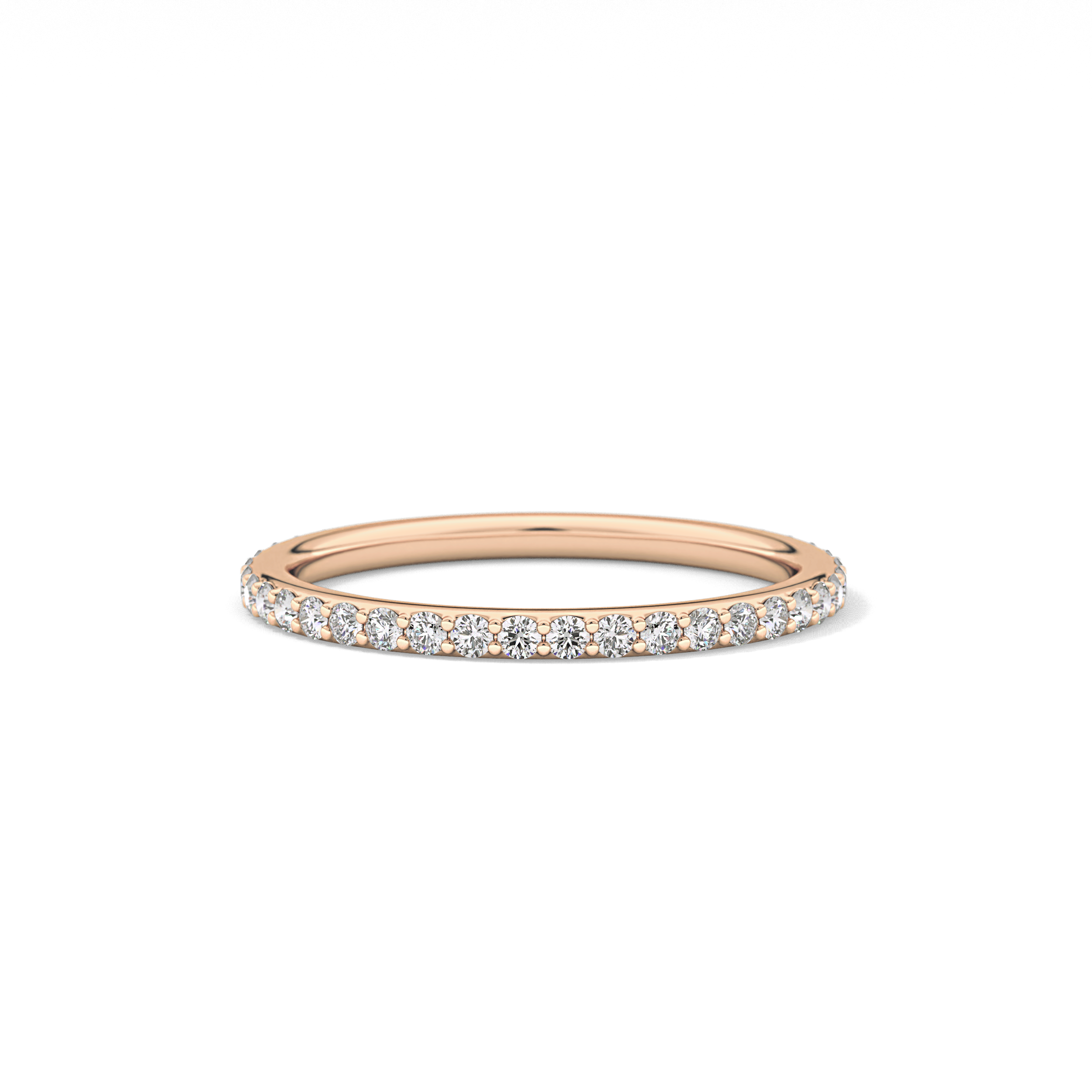 0.5 TCW Round Lab Grown Diamond Wedding Band