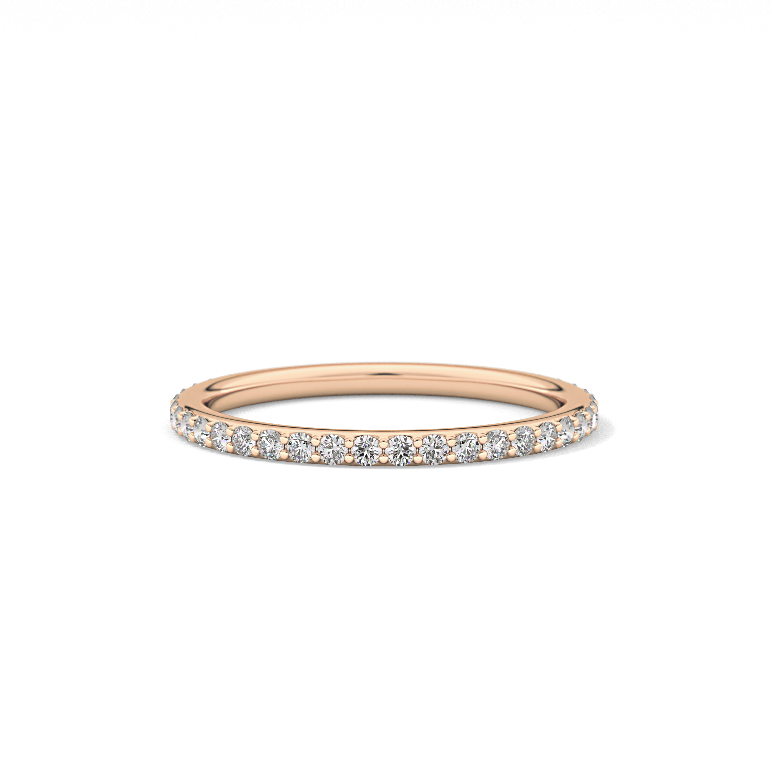 0.5 TCW Round Lab Grown Diamond Wedding Band
