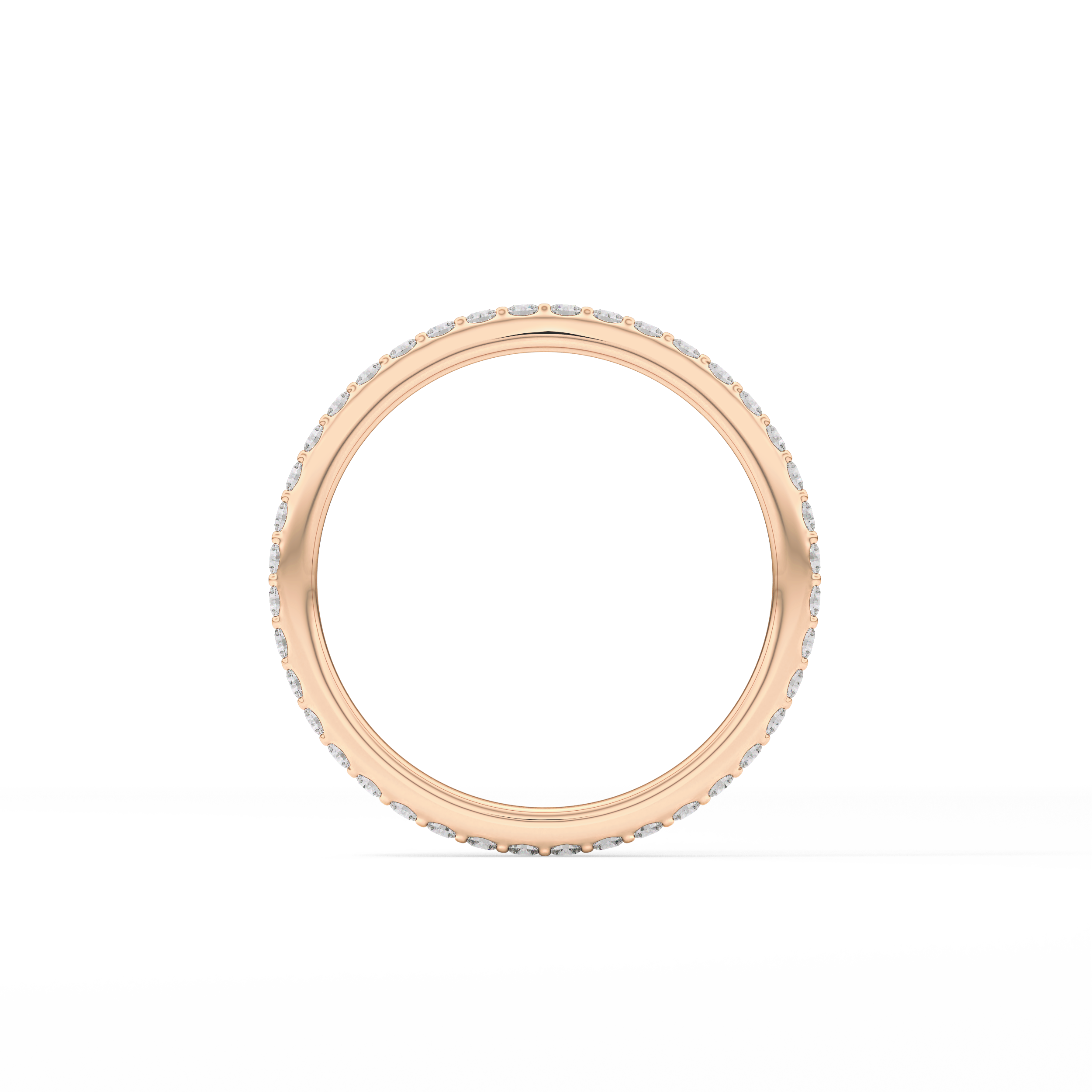 0.5 TCW Round Lab Grown Diamond Wedding Band