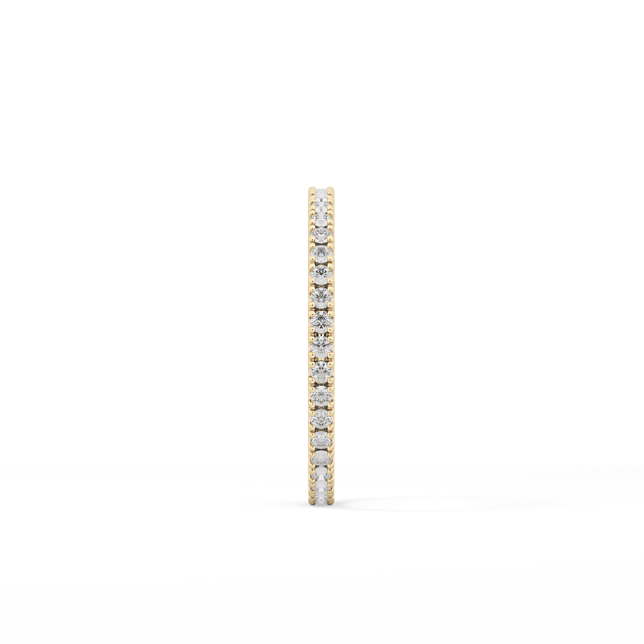 0.36 TCW Round Lab Grown Diamond Wedding Band
