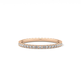0.36 TCW Round Lab Grown Diamond Wedding Band
