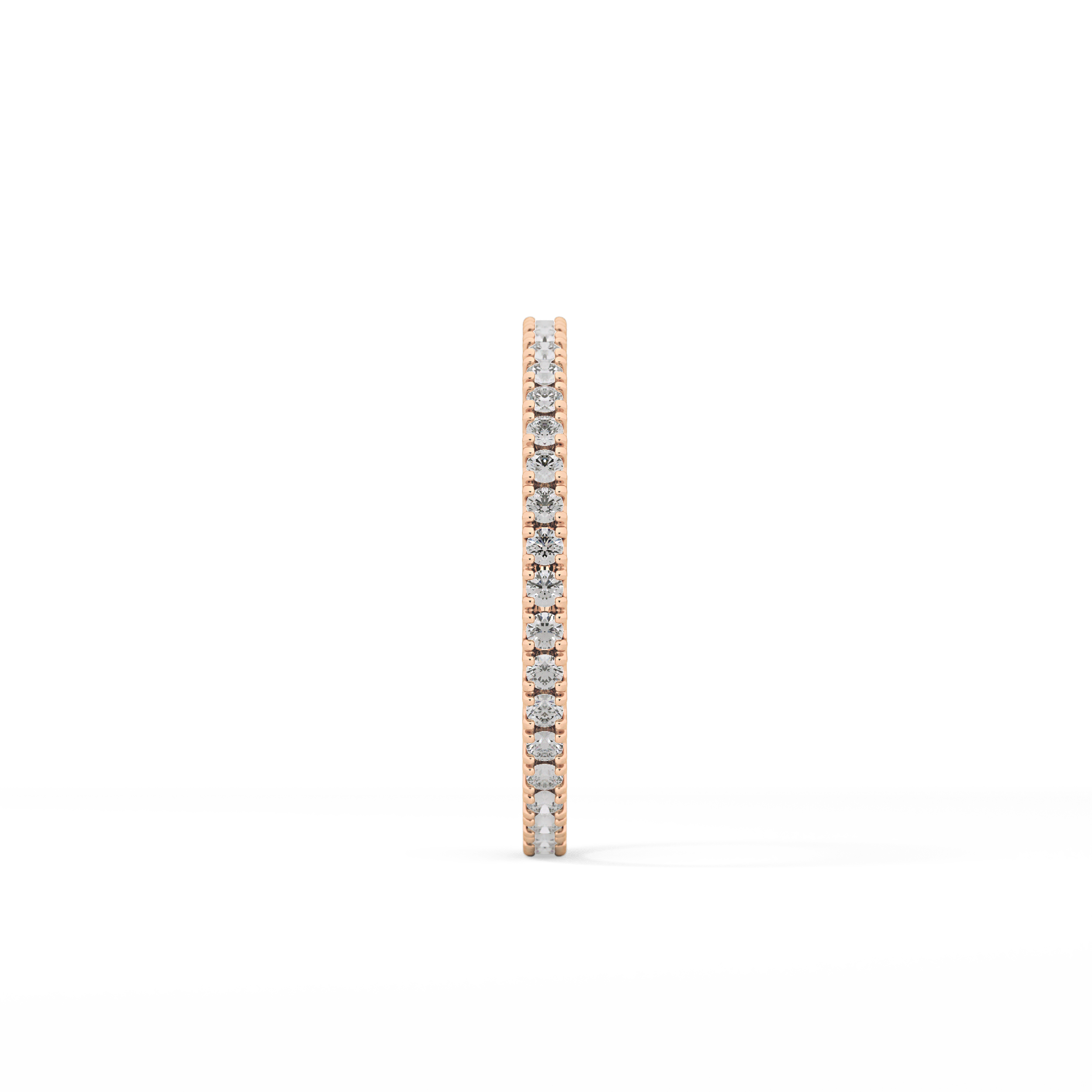 0.36 TCW Round Lab Grown Diamond Wedding Band