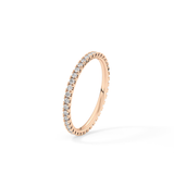 0.36 TCW Round Lab Grown Diamond Wedding Band