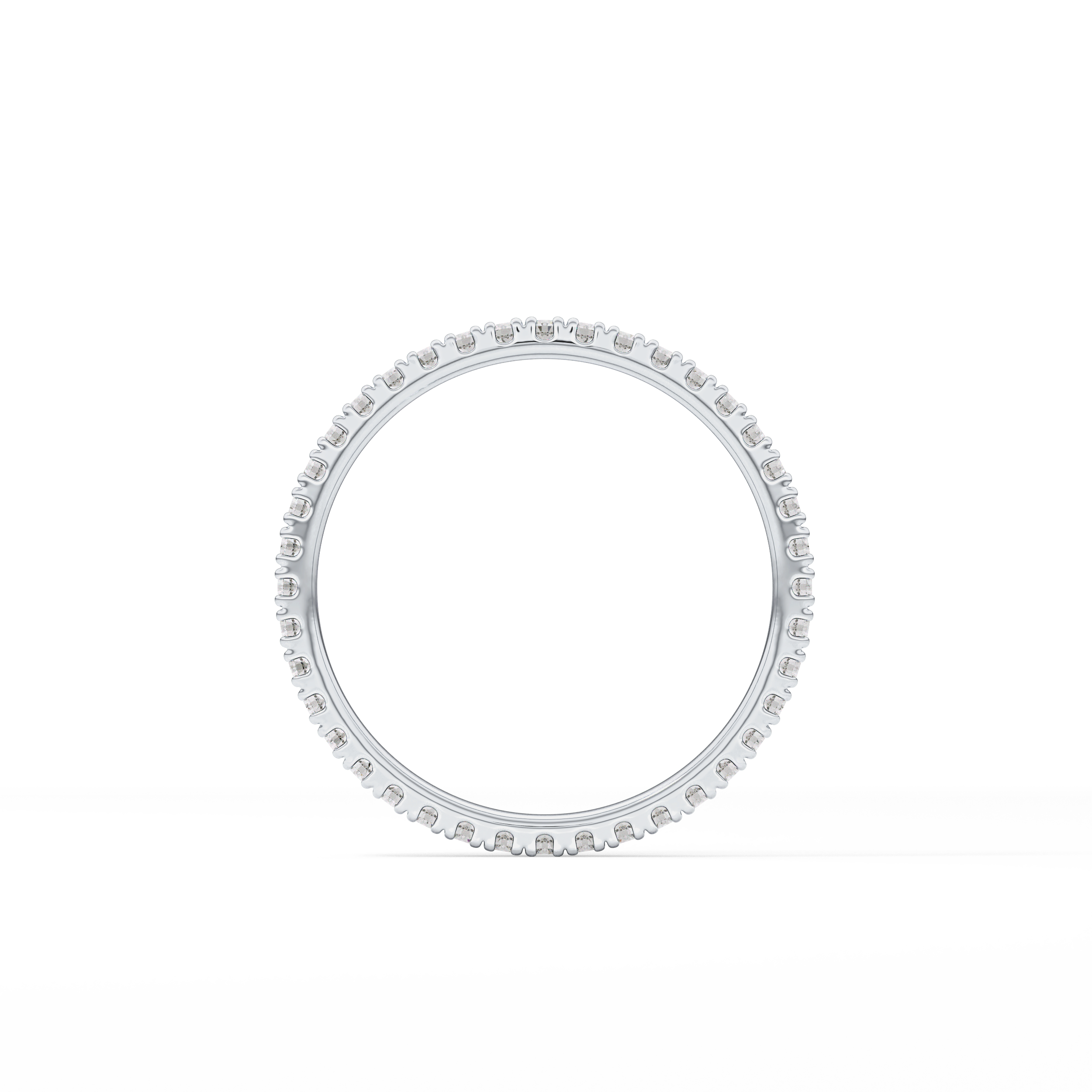 0.36 TCW Round Lab Grown Diamond Wedding Band