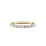 0.74 TCW Round Lab Grown Diamond Wedding Band