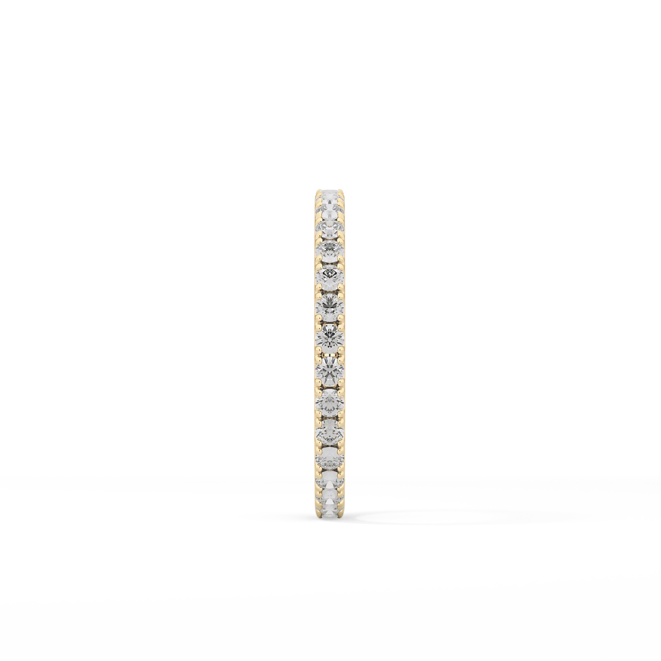 0.74 TCW Round Lab Grown Diamond Wedding Band