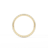 0.74 TCW Round Lab Grown Diamond Wedding Band
