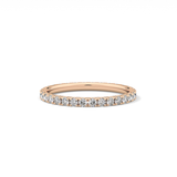 0.74 TCW Round Lab Grown Diamond Wedding Band