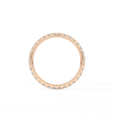 0.74 TCW Round Lab Grown Diamond Wedding Band