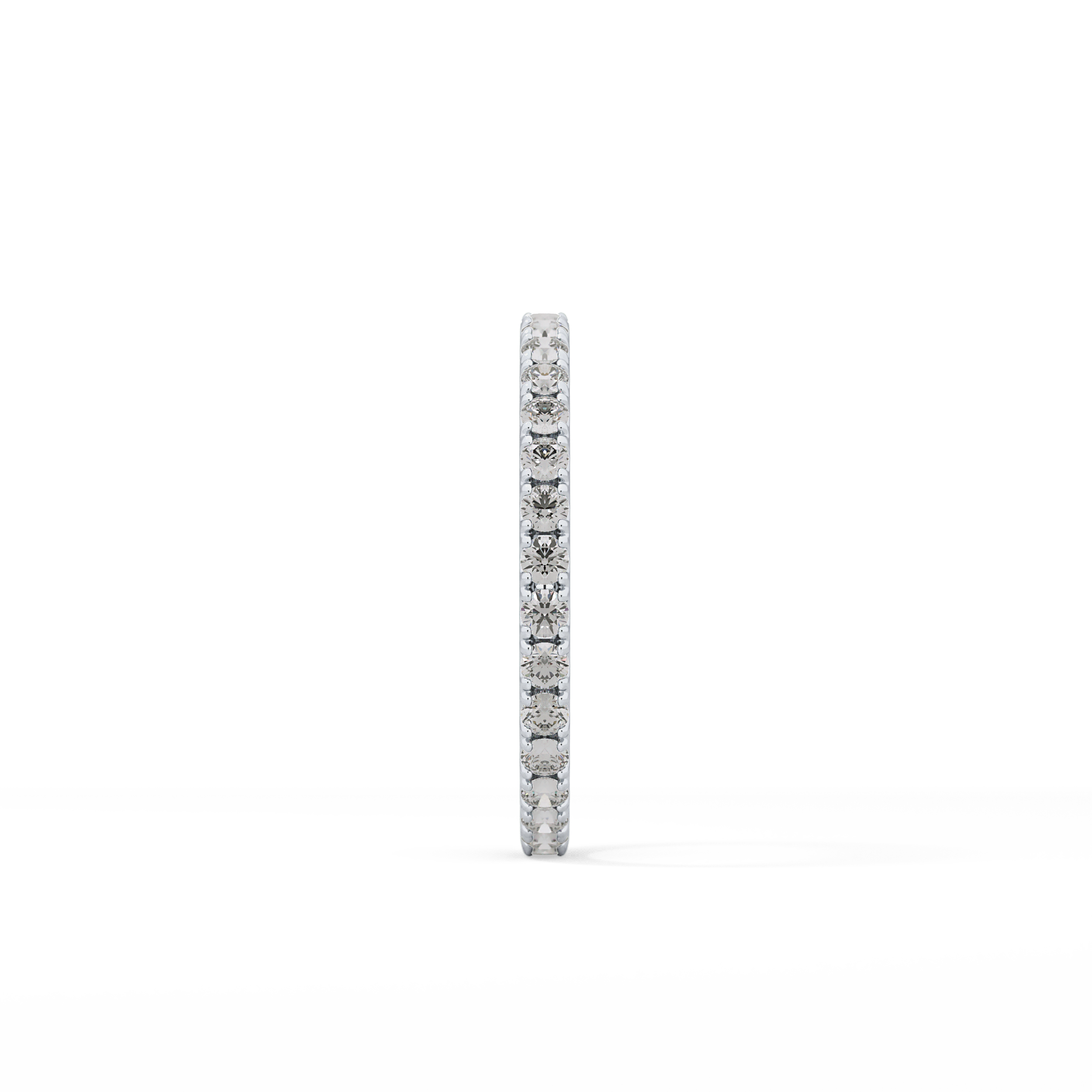 0.74 TCW Round Lab Grown Diamond Wedding Band
