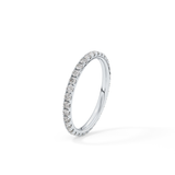 0.74 TCW Round Lab Grown Diamond Wedding Band