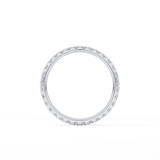 0.74 TCW Round Lab Grown Diamond Wedding Band
