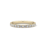 0.84 TCW Round Lab Grown Diamond Wedding Band