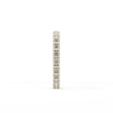 0.84 TCW Round Lab Grown Diamond Wedding Band