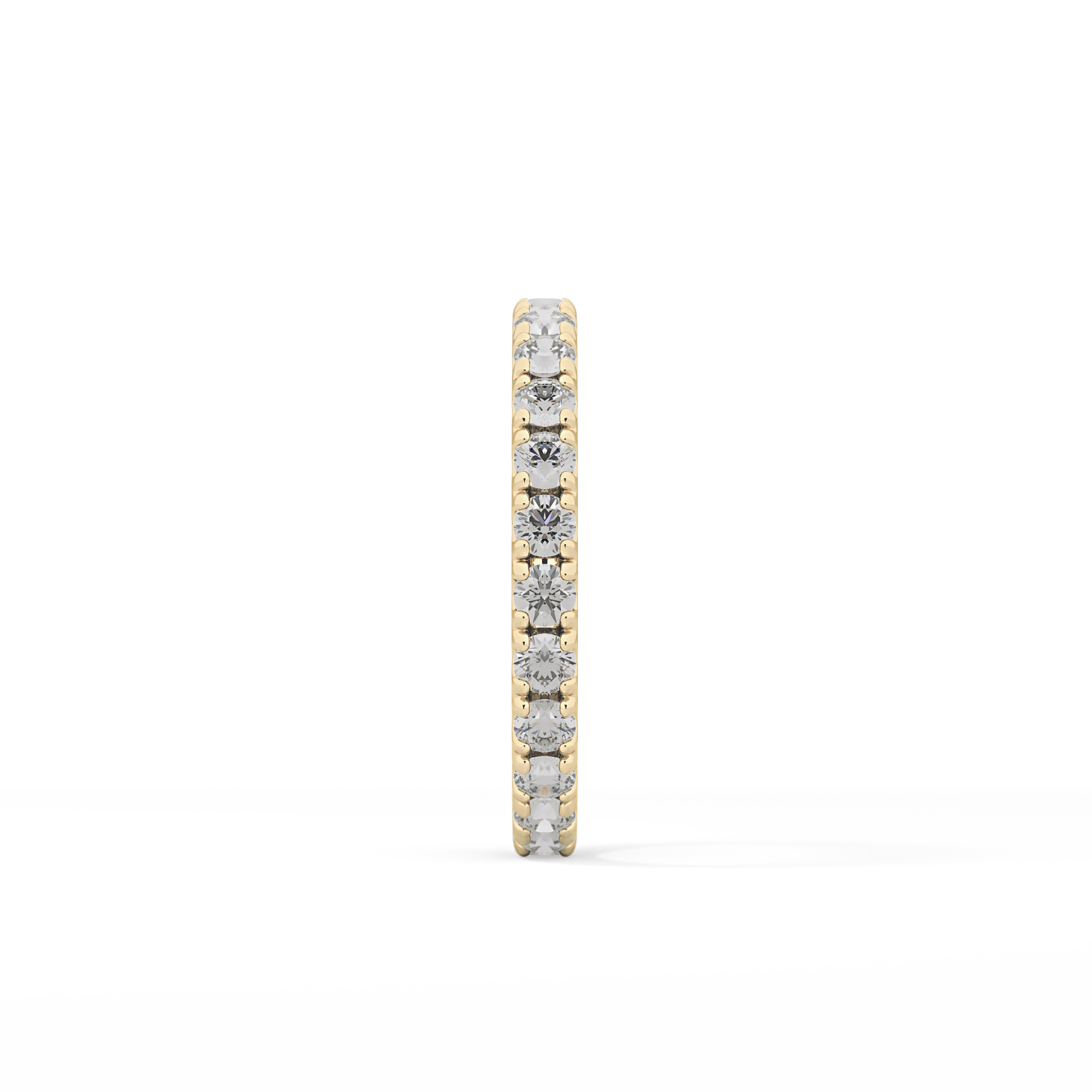 0.84 TCW Round Lab Grown Diamond Wedding Band