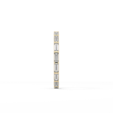 1.02 TCW Baguette Lab Grown Diamond Wedding Band