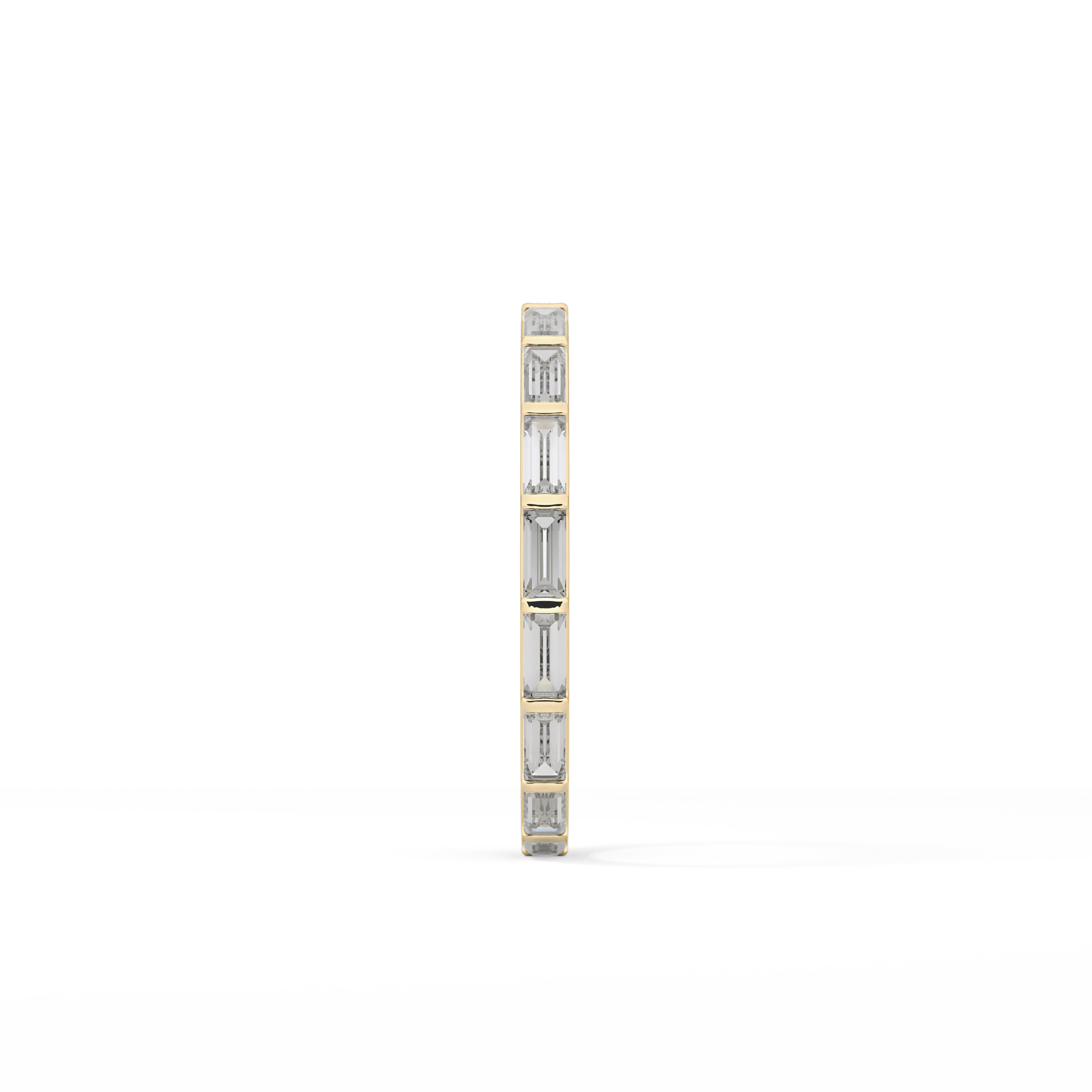 1.02 TCW Baguette Lab Grown Diamond Wedding Band