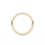 1.02 TCW Baguette Lab Grown Diamond Wedding Band