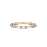 1.02 TCW Baguette Lab Grown Diamond Wedding Band