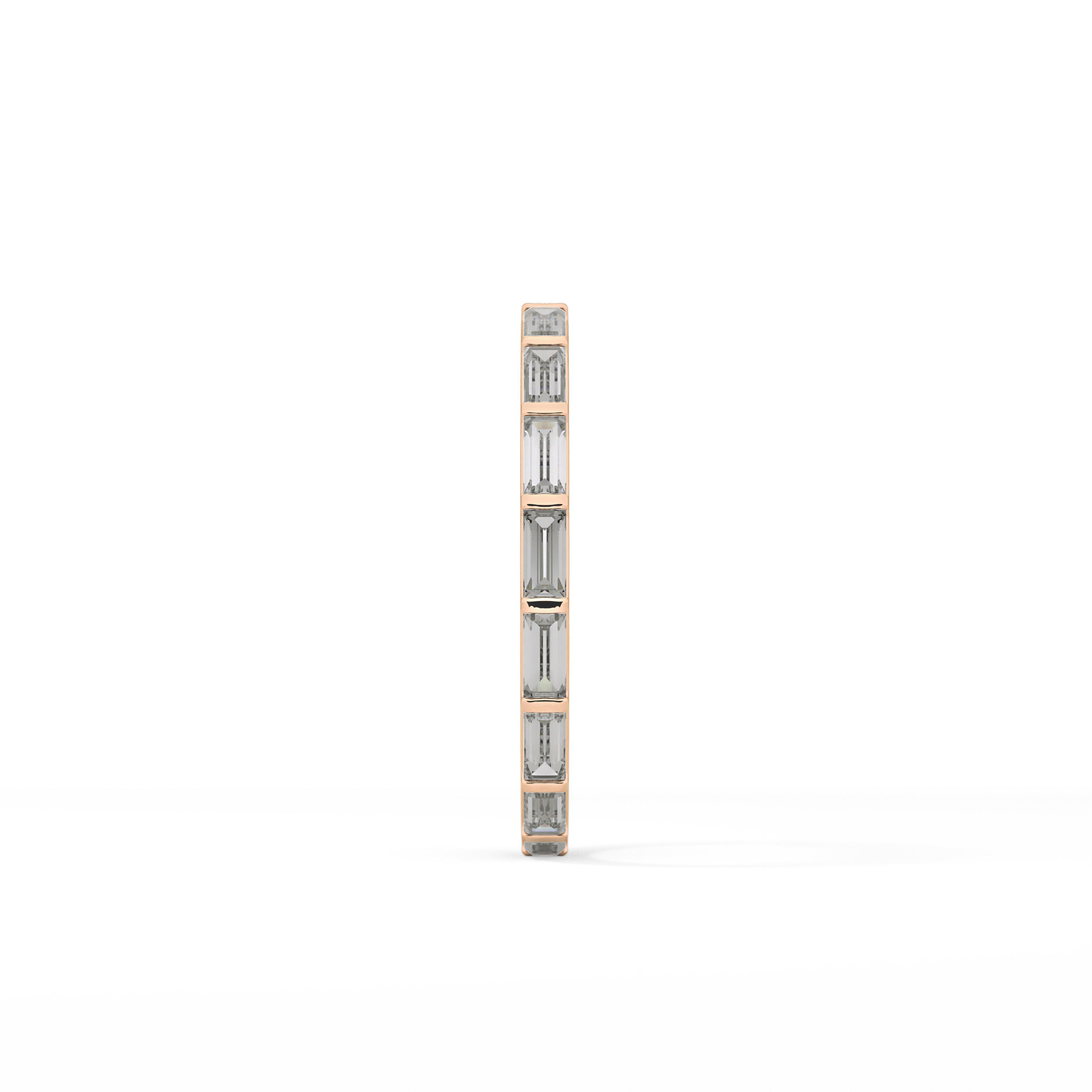 1.02 TCW Baguette Lab Grown Diamond Wedding Band