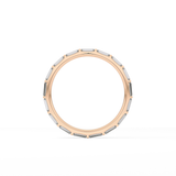 1.02 TCW Baguette Lab Grown Diamond Wedding Band