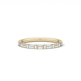 0.54 TCW Baguette Lab Grown Diamond Wedding Band