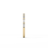0.54 TCW Baguette Lab Grown Diamond Wedding Band