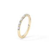 0.54 TCW Baguette Lab Grown Diamond Wedding Band