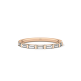 0.54 TCW Baguette Lab Grown Diamond Wedding Band