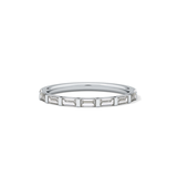 0.54 TCW Baguette Lab Grown Diamond Wedding Band