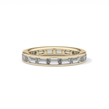 1.87 TCW Baguette Lab Grown Diamond Wedding Band