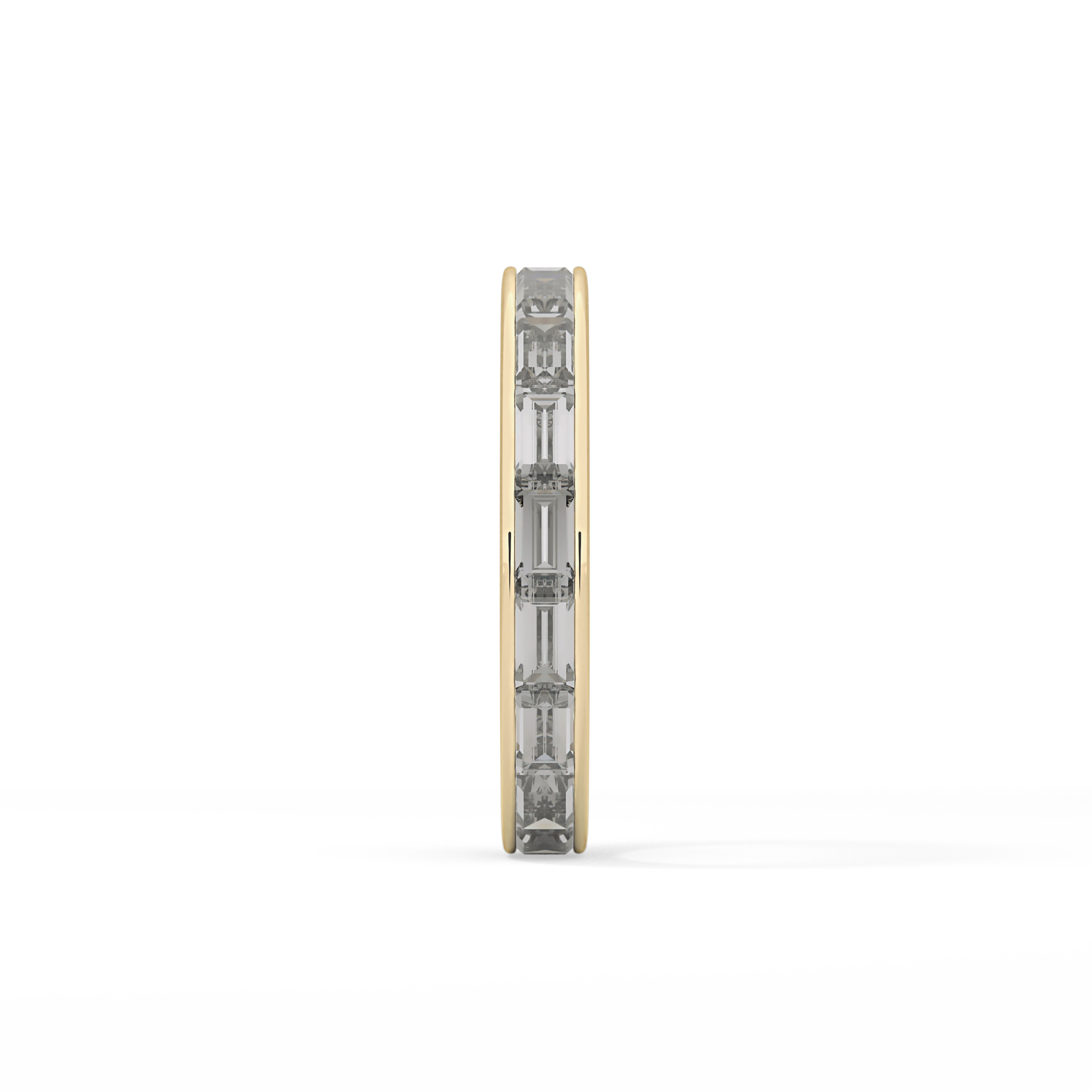 1.87 TCW Baguette Lab Grown Diamond Wedding Band