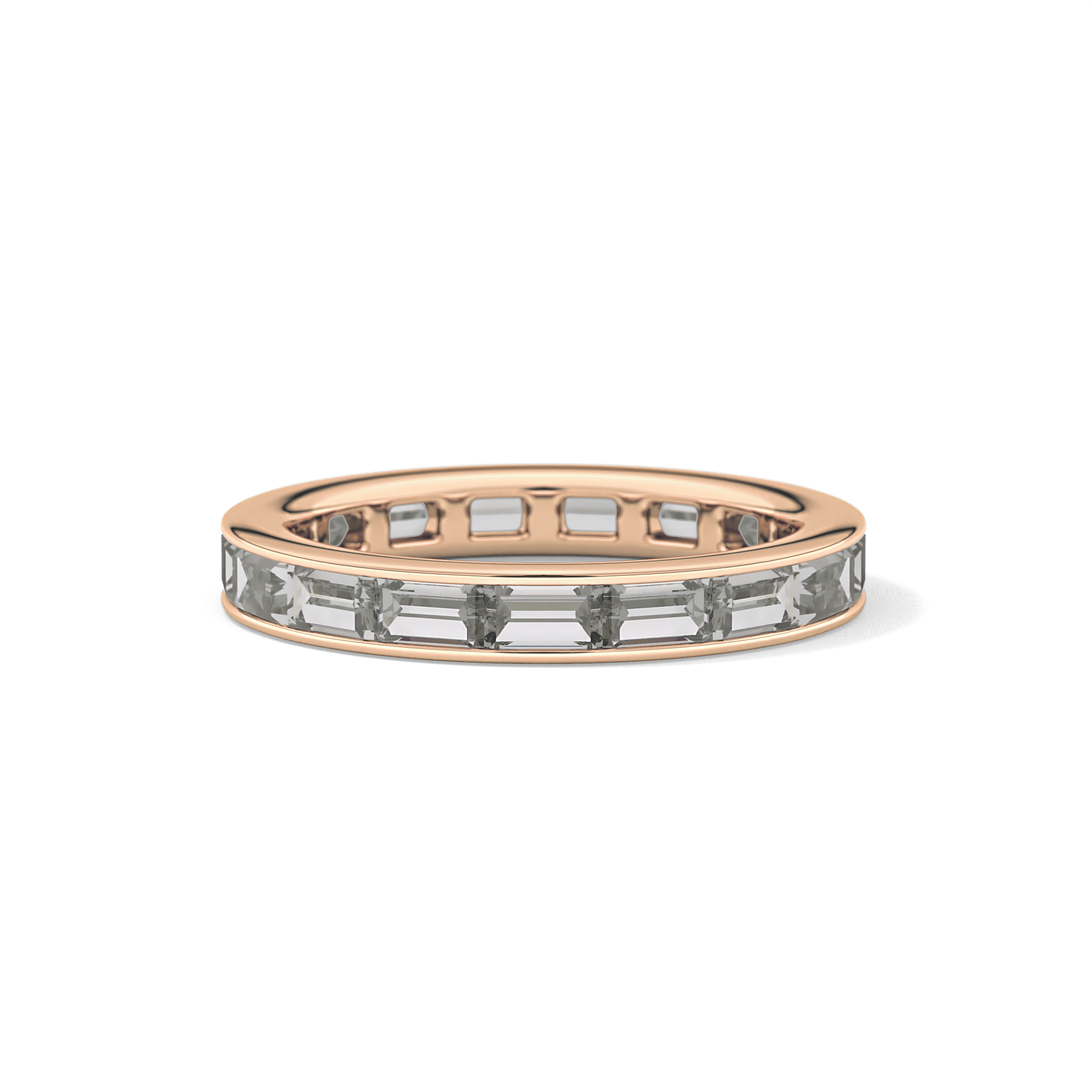 1.87 TCW Baguette Lab Grown Diamond Wedding Band