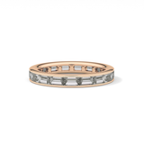 1.87 TCW Baguette Lab Grown Diamond Wedding Band