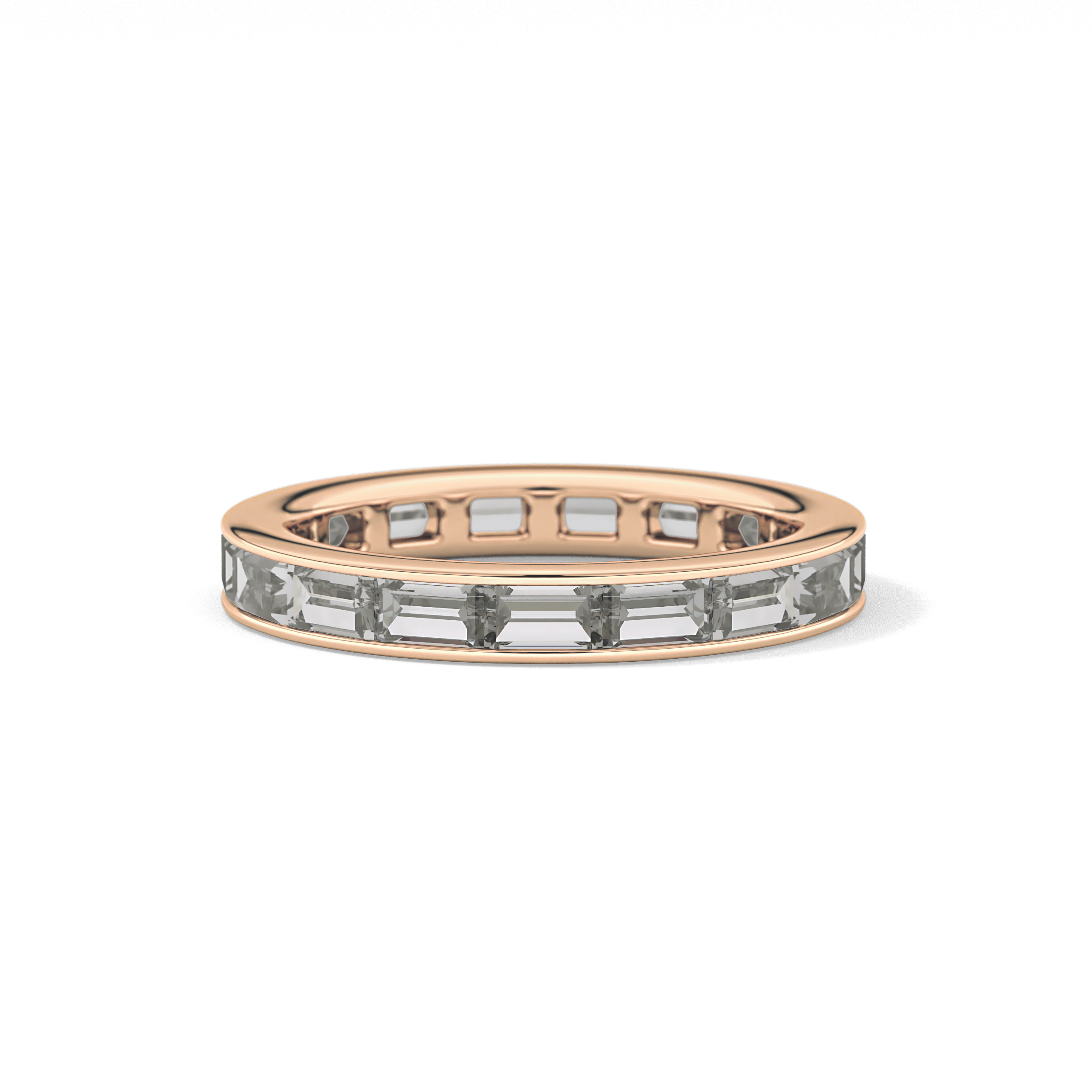 1.87 TCW Baguette Lab Grown Diamond Wedding Band