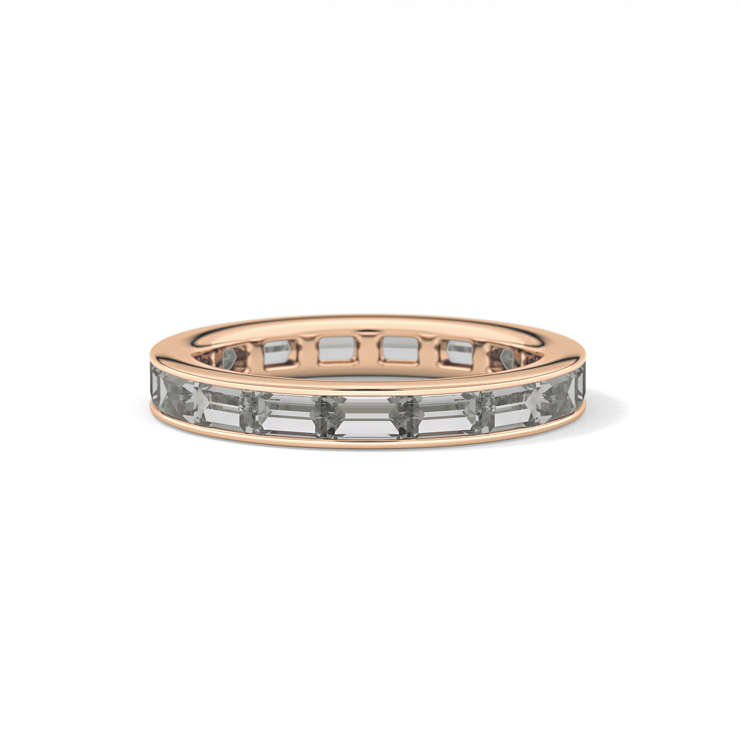 1.87 TCW Baguette Lab Grown Diamond Wedding Band