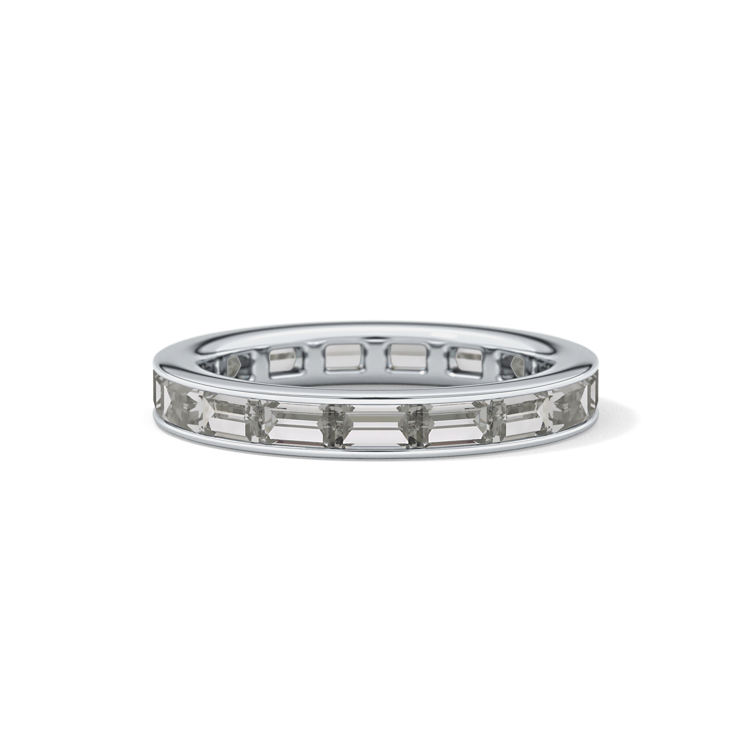 1.87 TCW Baguette Lab Grown Diamond Wedding Band