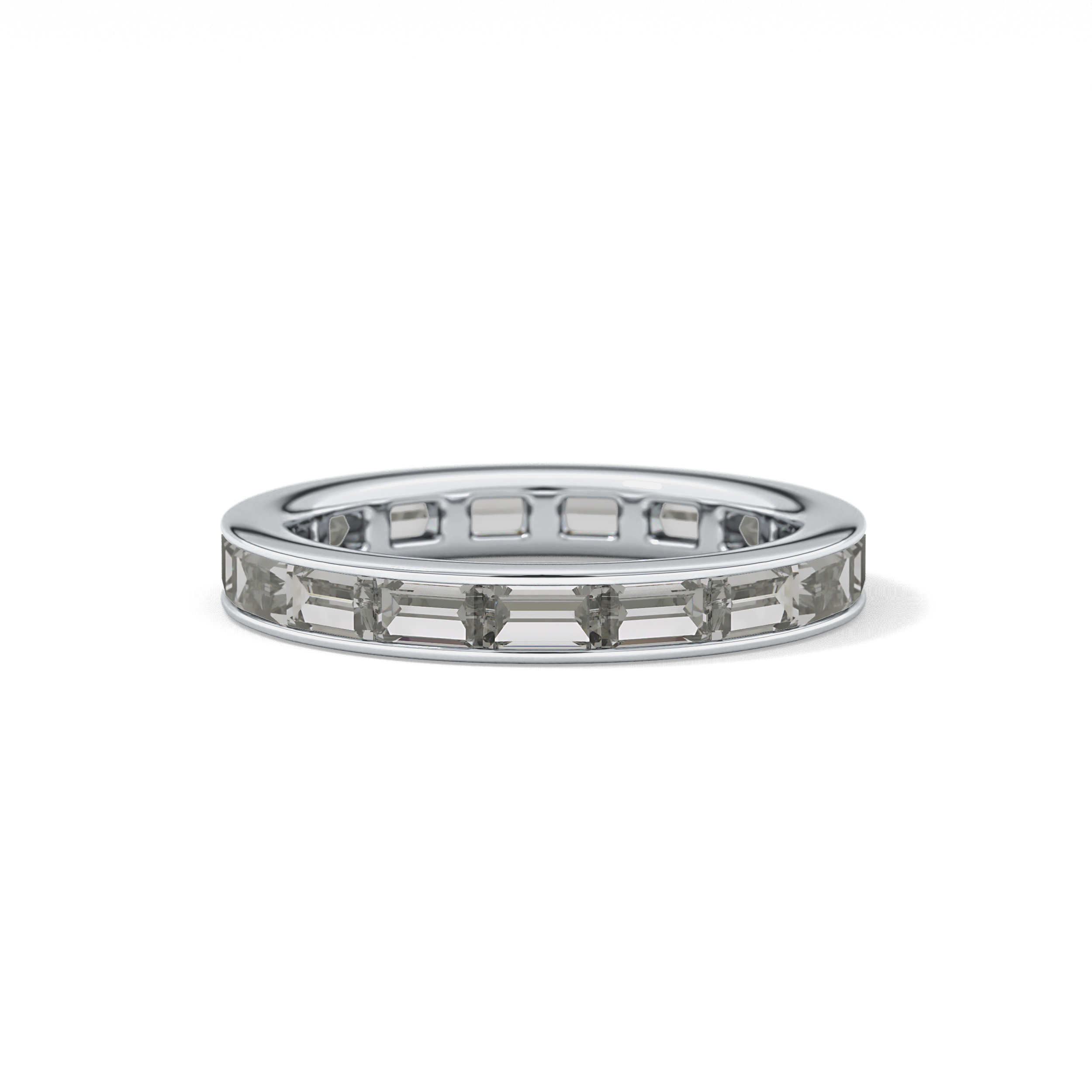 1.87 TCW Baguette Lab Grown Diamond Wedding Band