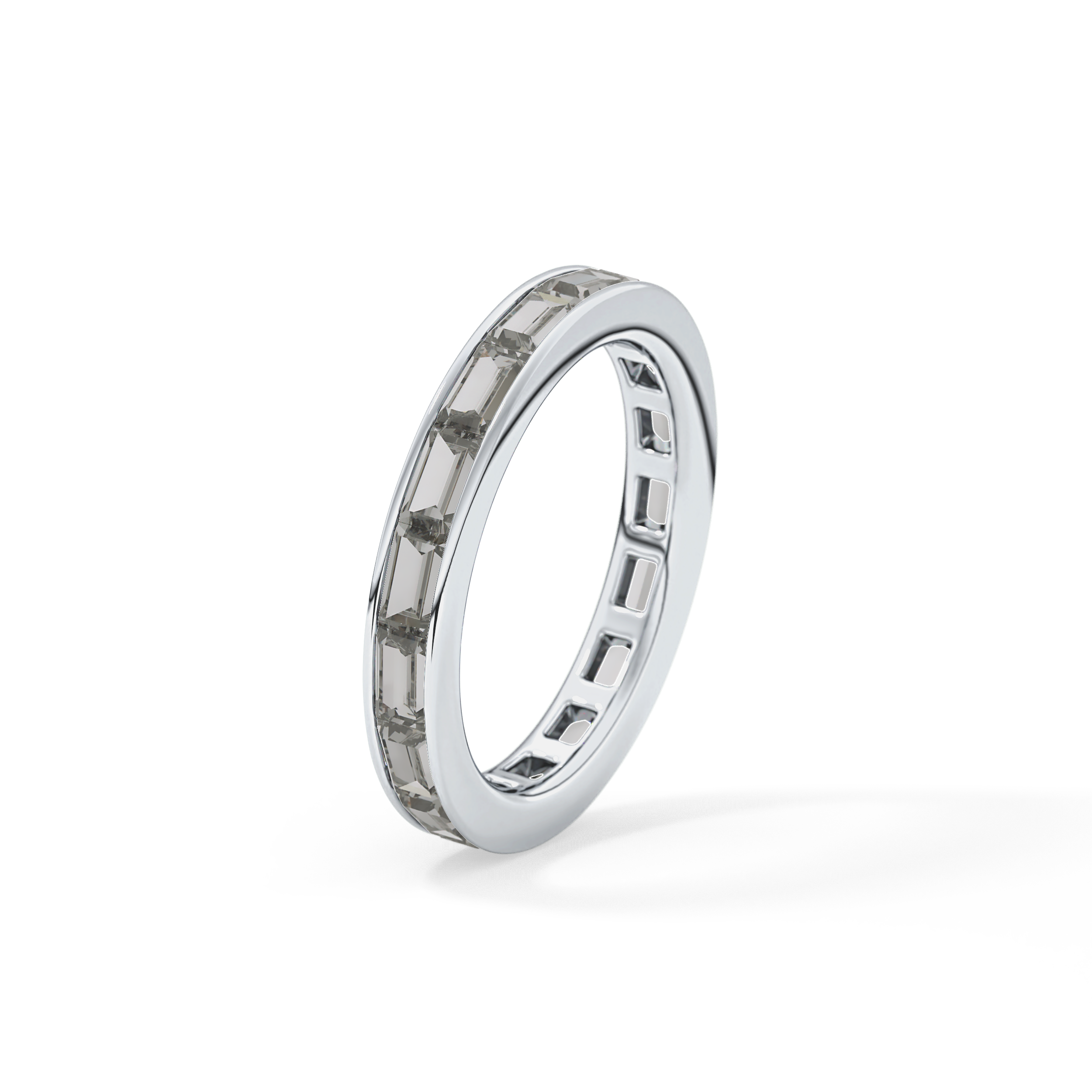 1.87 TCW Baguette Lab Grown Diamond Wedding Band