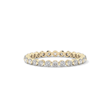 0.69 TCW Round Lab Grown Diamond Wedding Band